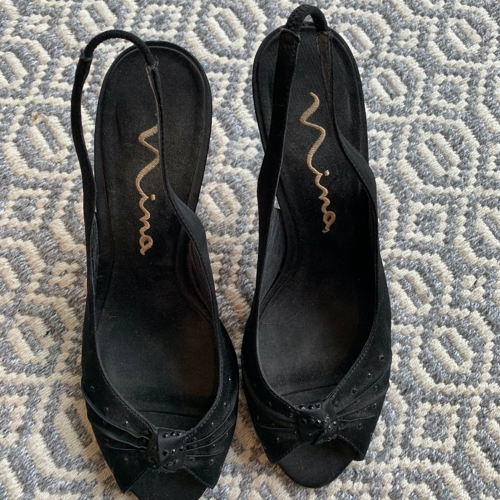 Black Heels Size 9